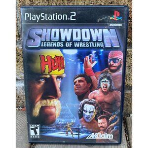 Legends of Wrestling Showdown (Sony PlayStation 2, 2004) PS2 NO Manual